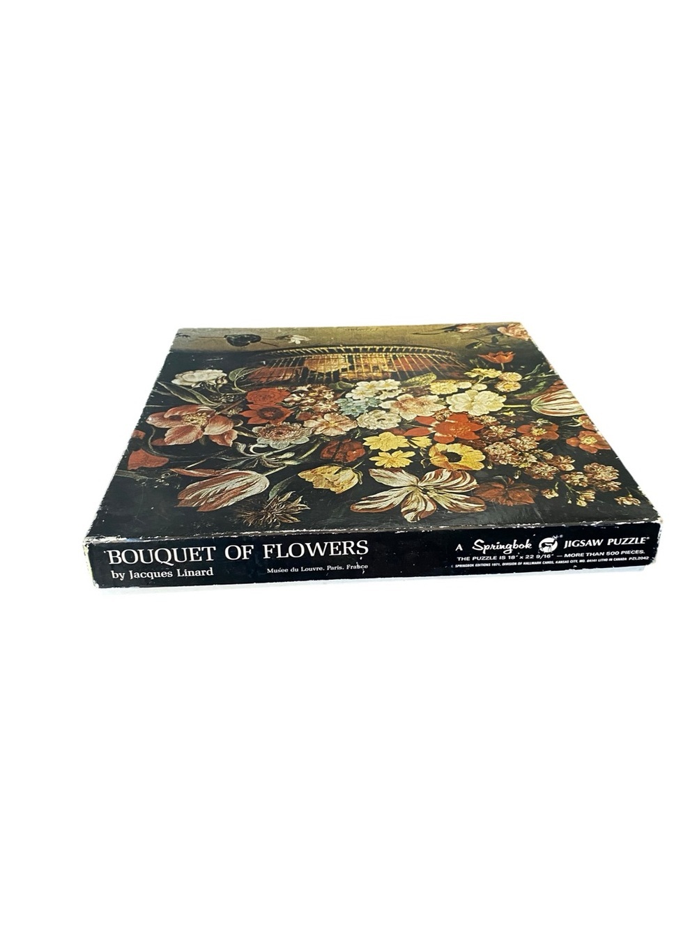 Vintage 1971 Springbok jigsaw puzzle Bouquet of Flowers artist Jacques Linard - Picture 5 of 7